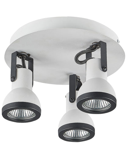  3 Light Spotlight BARO Adjustable Metal White