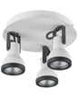 3 Light Spotlight BARO Adjustable Metal White