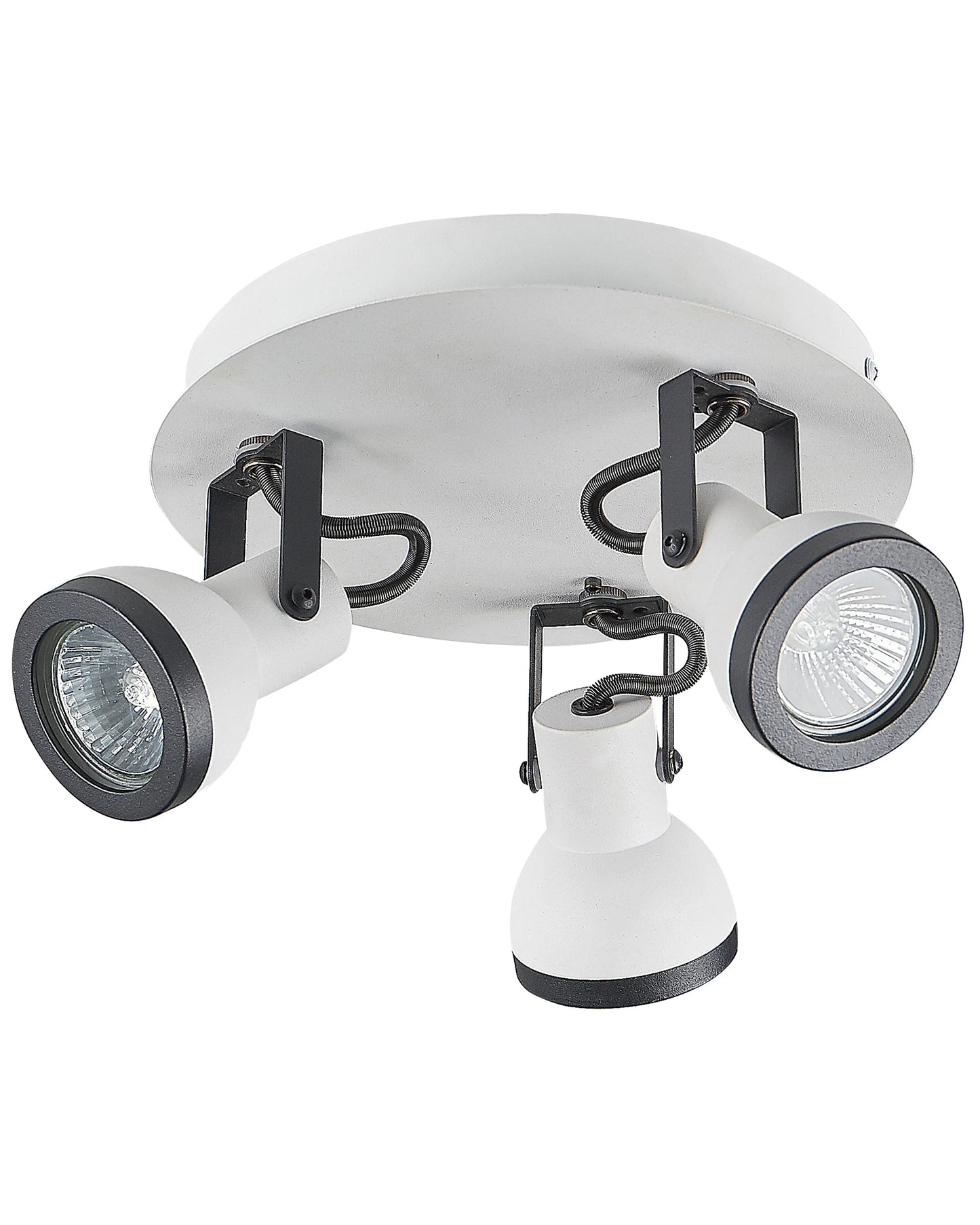  3 Light Spotlight BARO Adjustable Metal White
