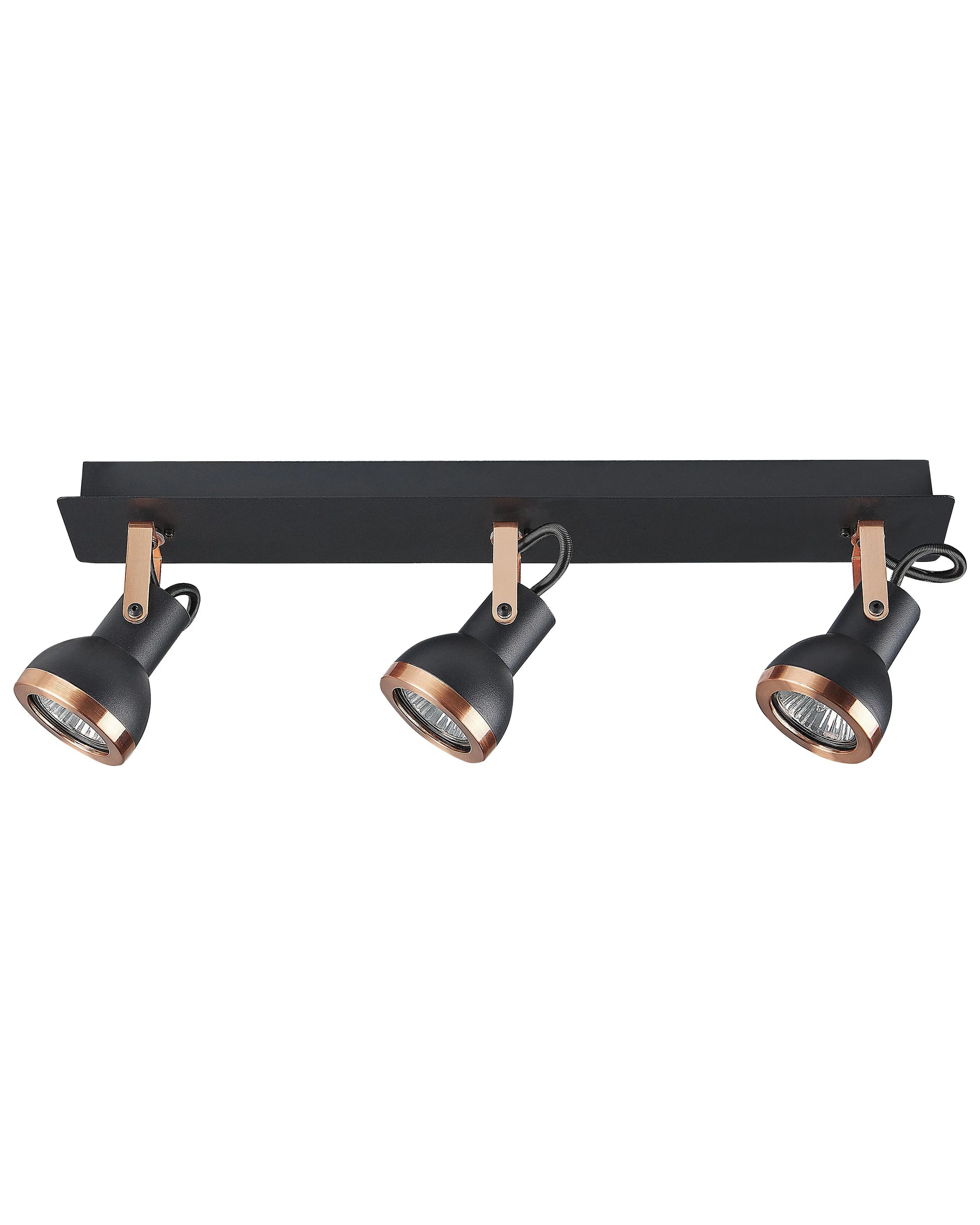  3 Light Spotlight BARO Adjustable Metal Black