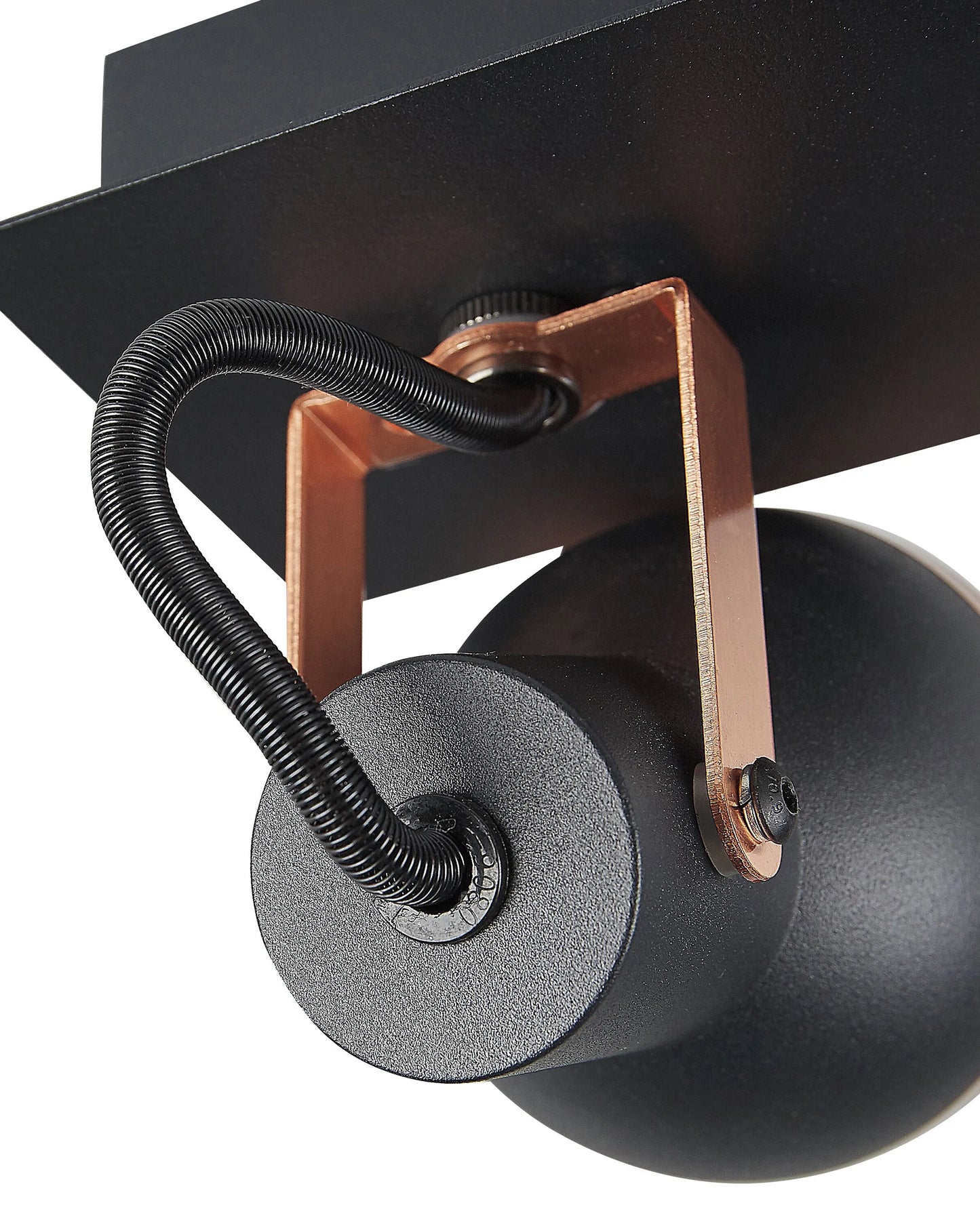  3 Light Spotlight BARO Adjustable Metal Black