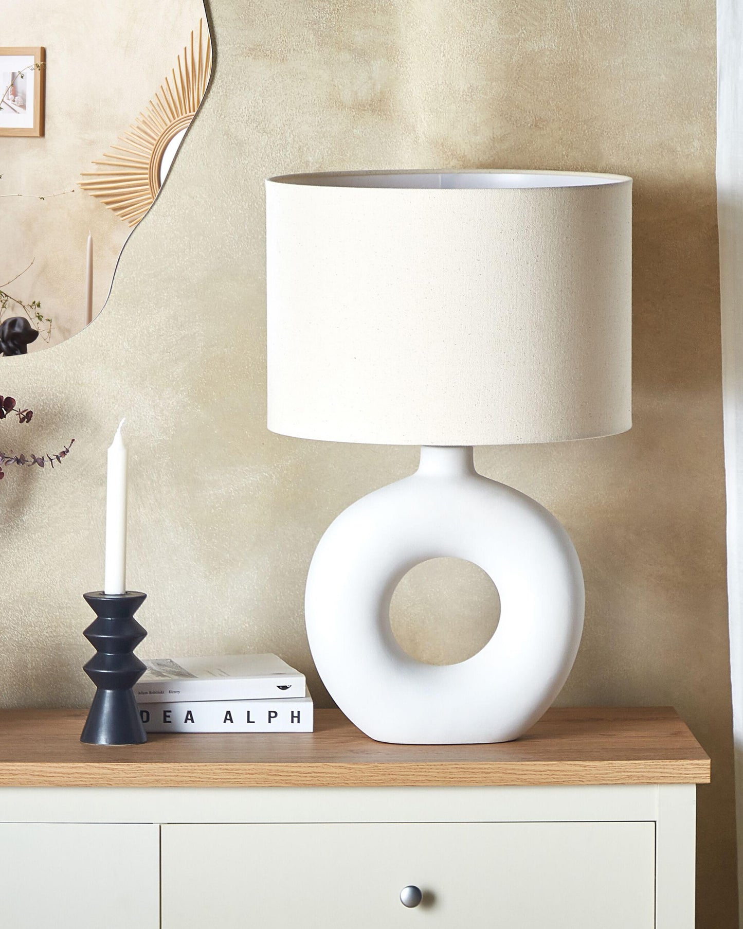  Table Lamp VENTA Ceramic White