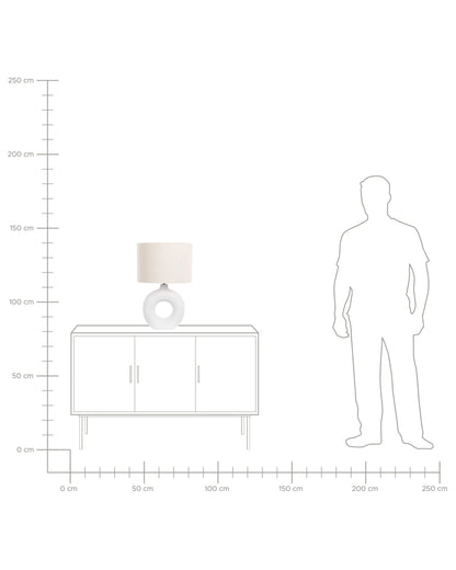 Table Lamp VENTA Ceramic White