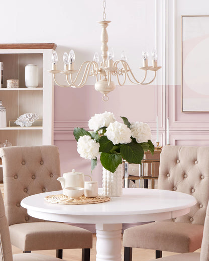  Chandelier BRITHON Metal White