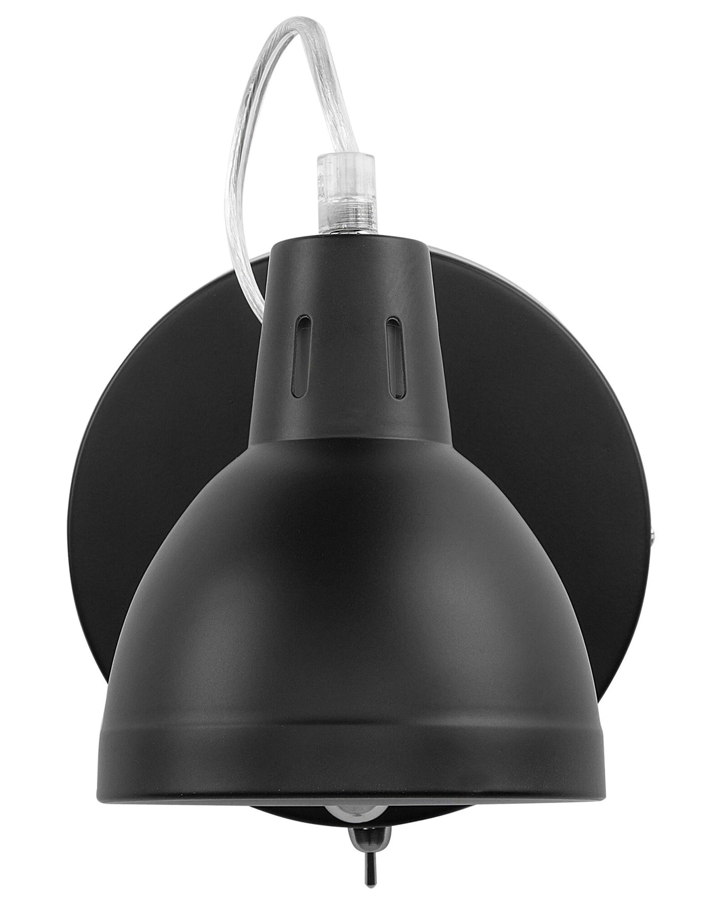  Set Of 2 Wall Lamps HARRINGTON Adjustable Metal Black