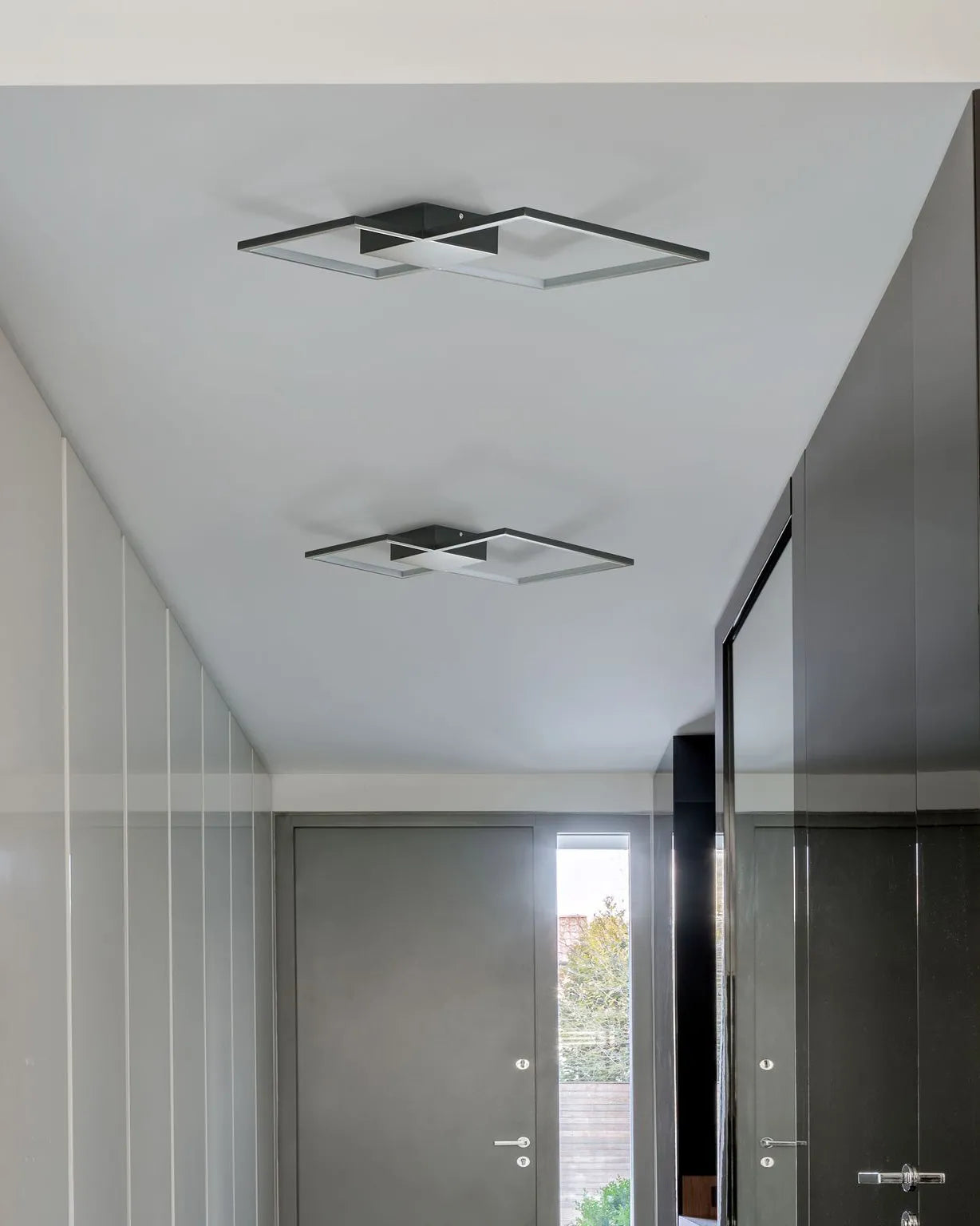  LED Ceiling Lamp OKSU Metal Black