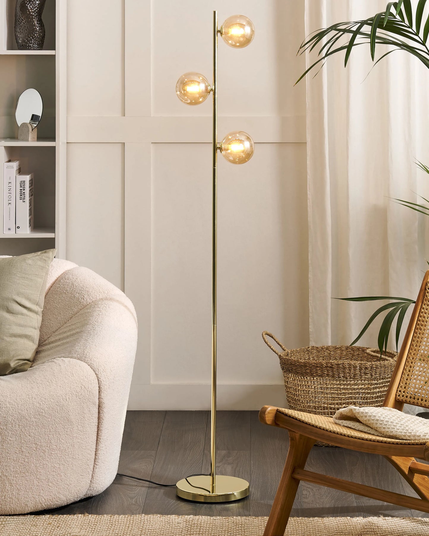  Floor Lamp RAMIS Metal Gold