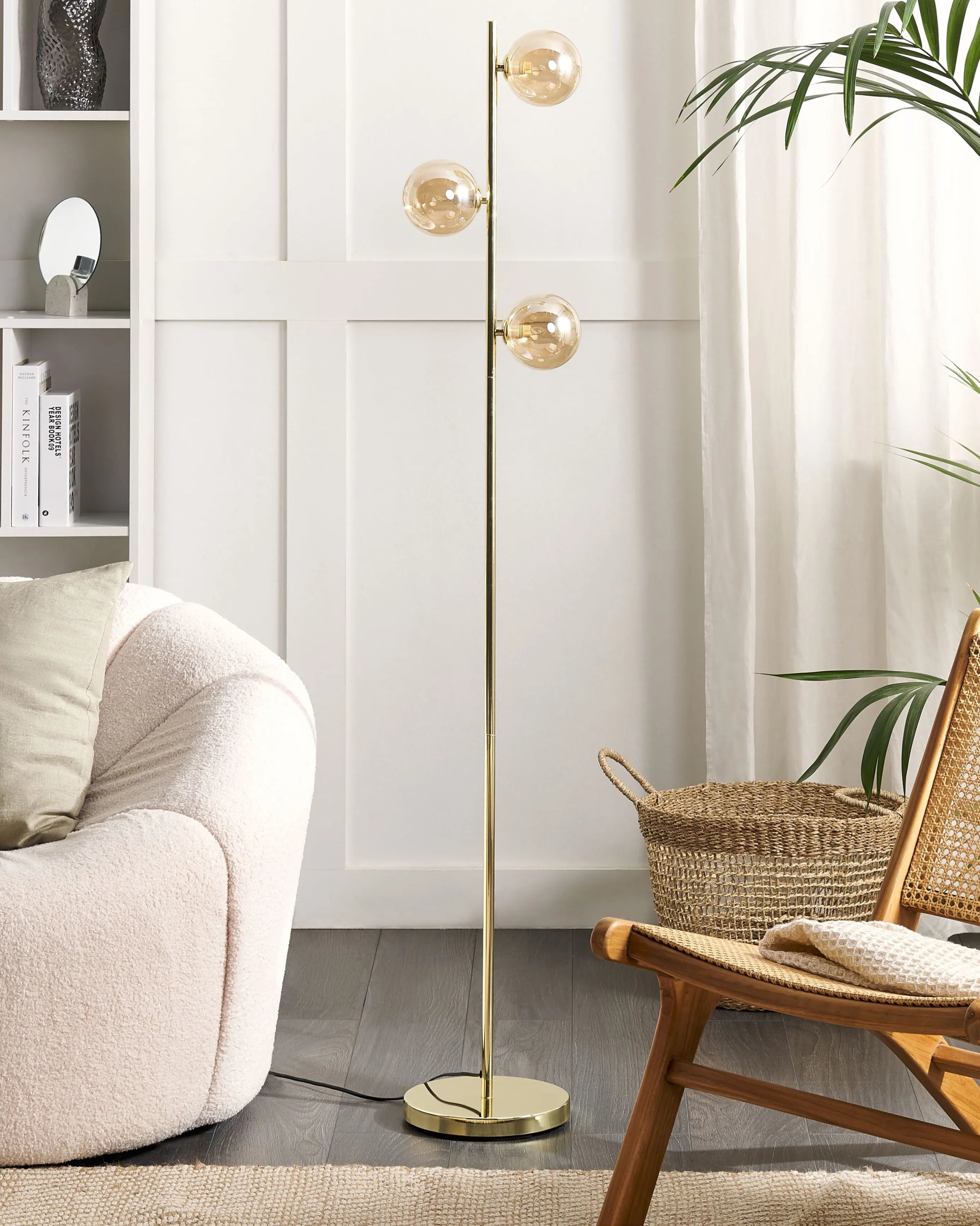  Floor Lamp RAMIS Metal Gold