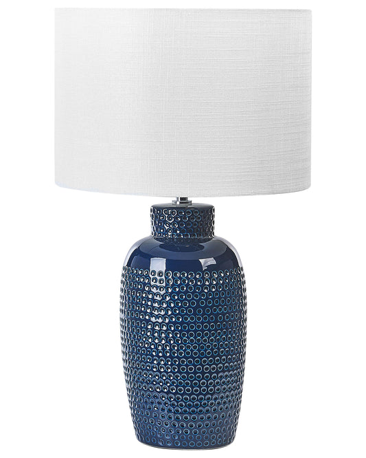  Table Lamp PERLIS Ceramic Navy Blue