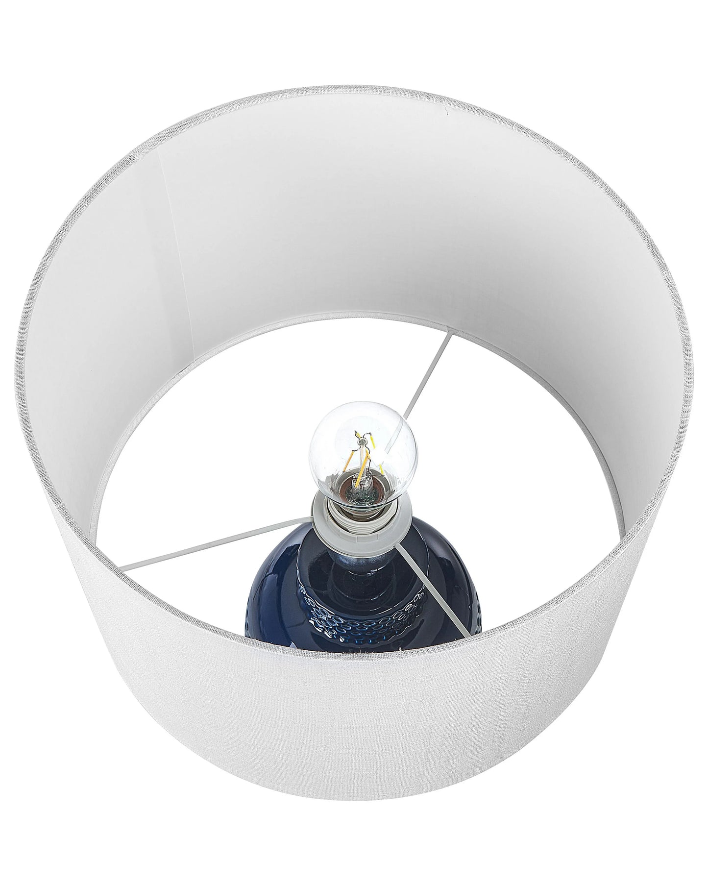  Table Lamp PERLIS Ceramic Navy Blue