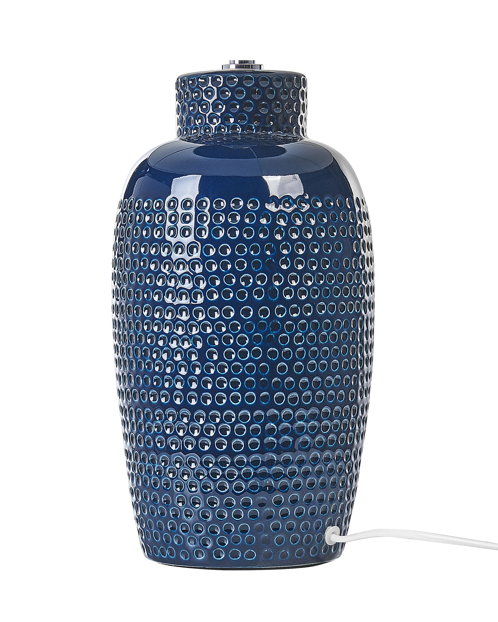  Table Lamp PERLIS Ceramic Navy Blue
