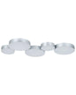  LED Ceiling Lamp LUGA Metal Silver