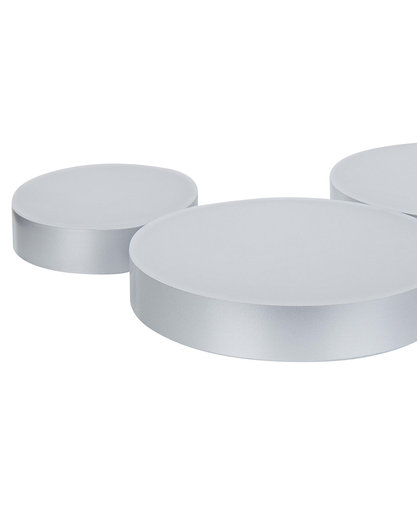  LED Ceiling Lamp LUGA Metal Silver
