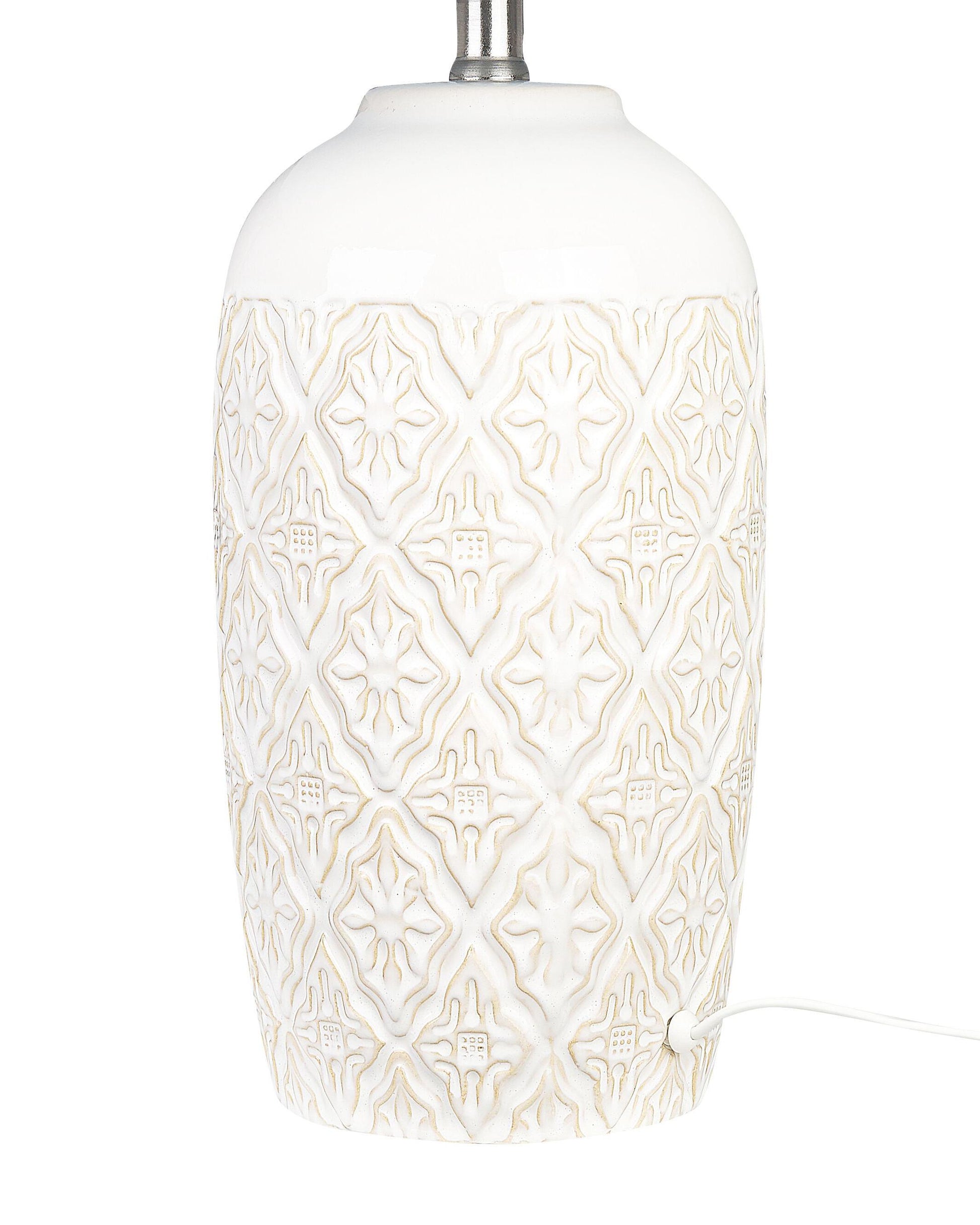  Table Lamp TELIRE Ceramic Beige