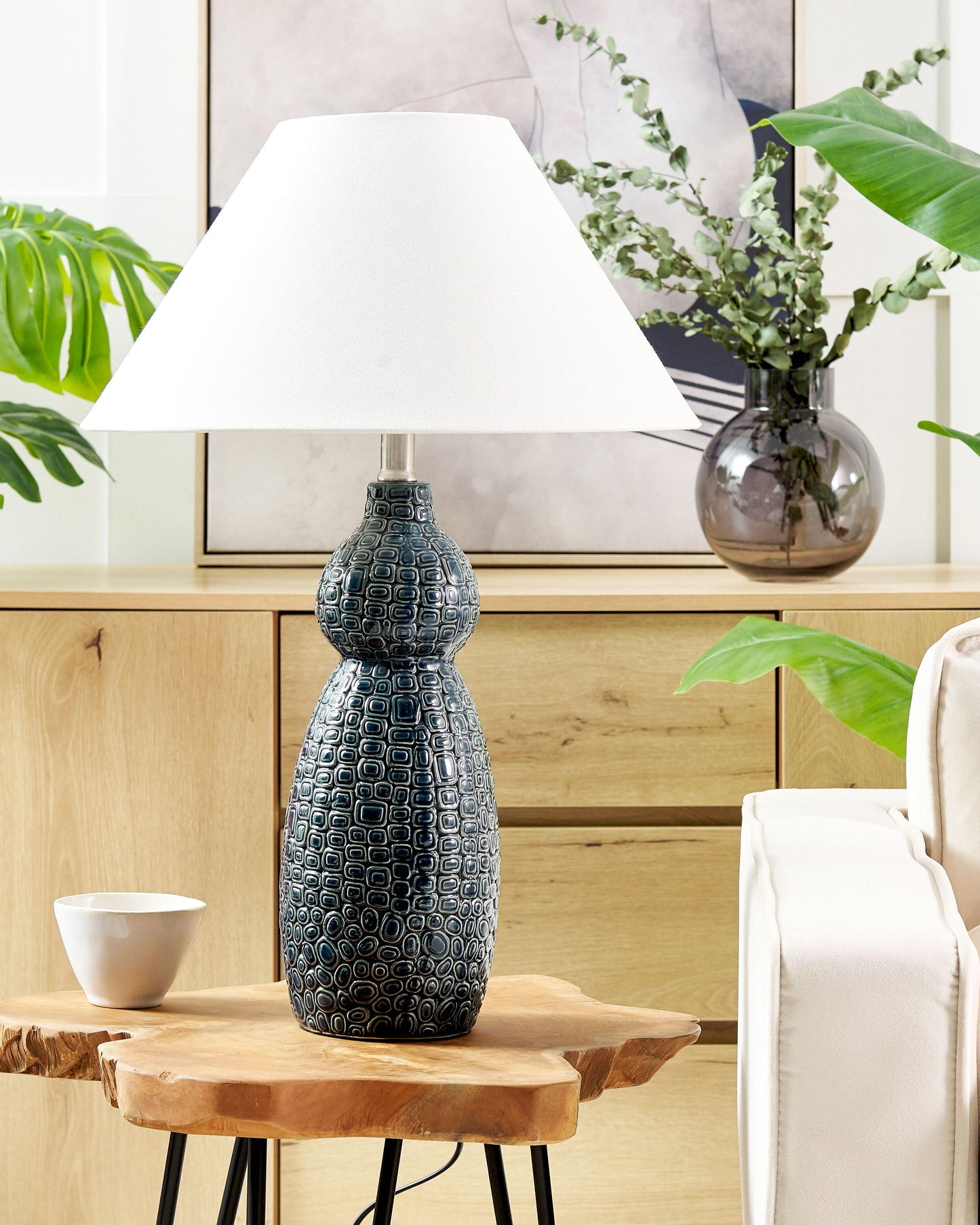  Table Lamp MATINA Ceramic White