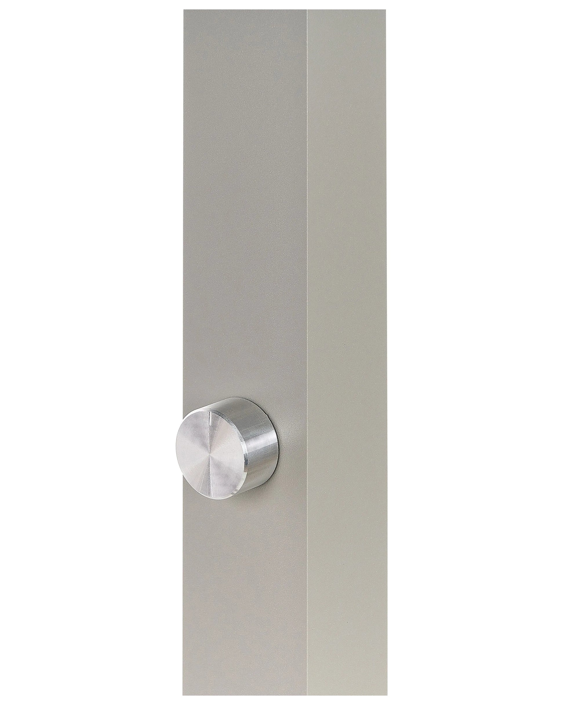  LED Floor Lamp SAGITTA With Dimmer Metal Silver