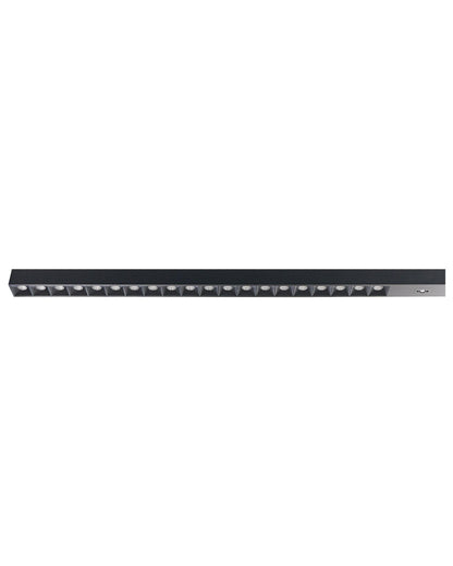  LED Floor Lamp MENSA With Motion Sensor Metal Black