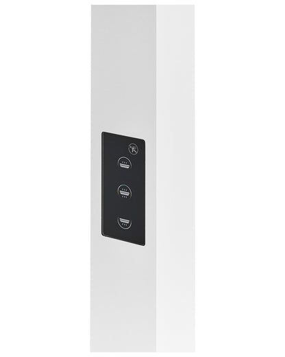  LED Floor Lamp MENSA With Motion Sensor Metal White