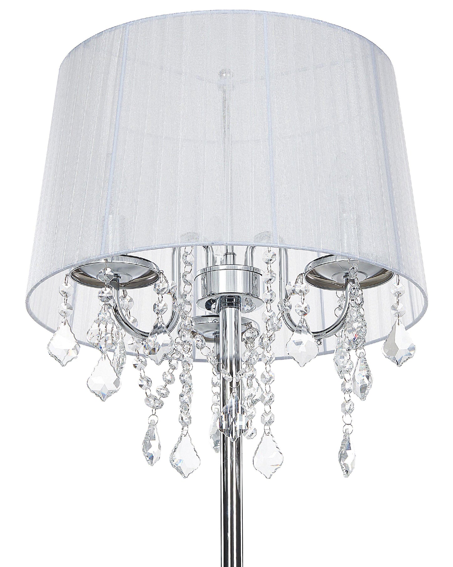  Floor Lamp EVANS Metal White