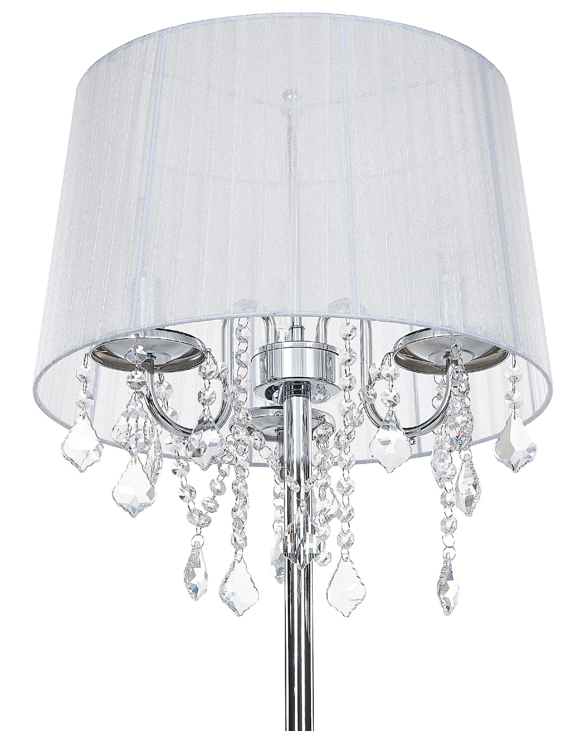  Floor Lamp EVANS Metal White