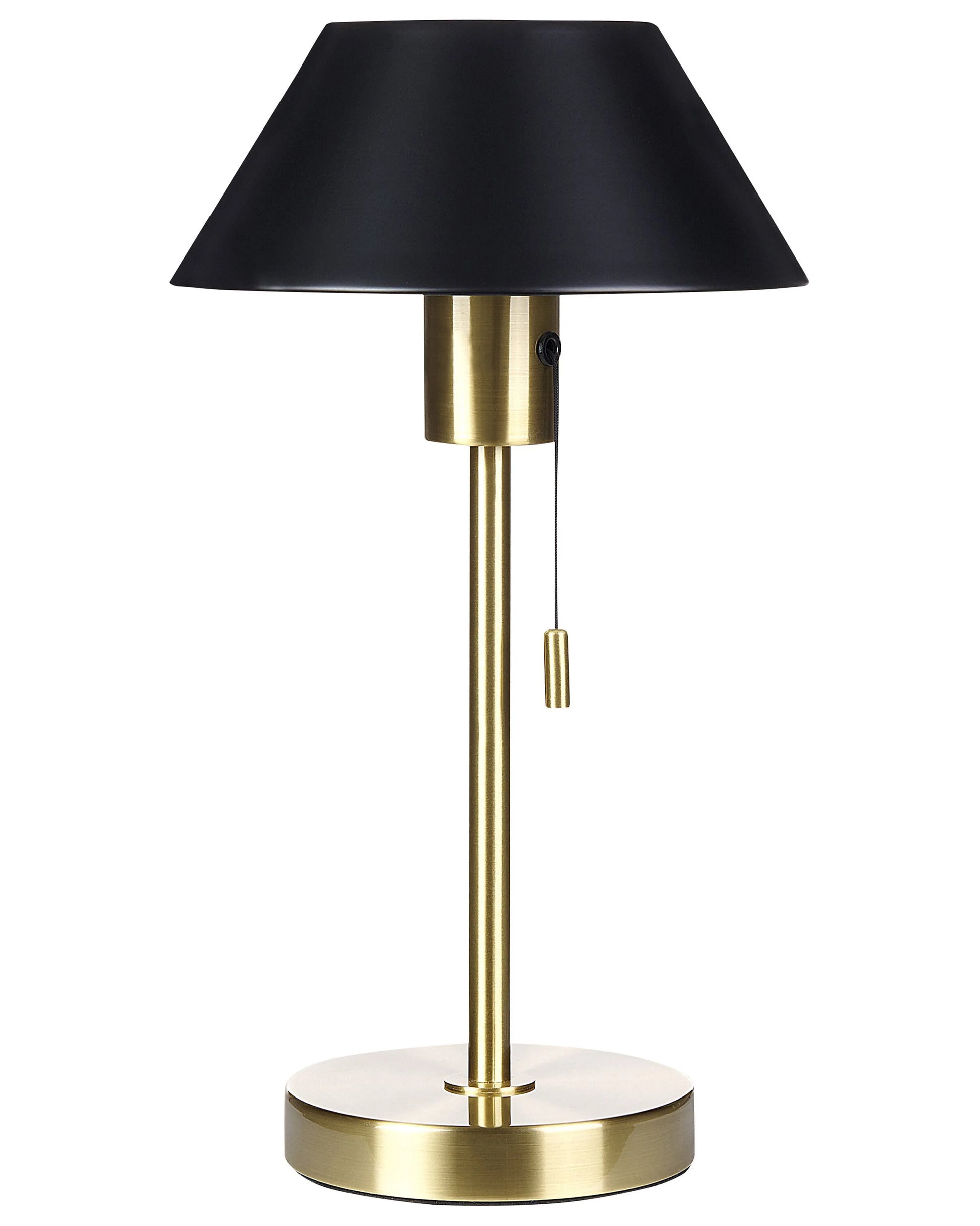  Table Lamp CAPARO Metal Black/ Gold