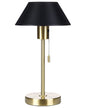  Table Lamp CAPARO Metal Black/ Gold