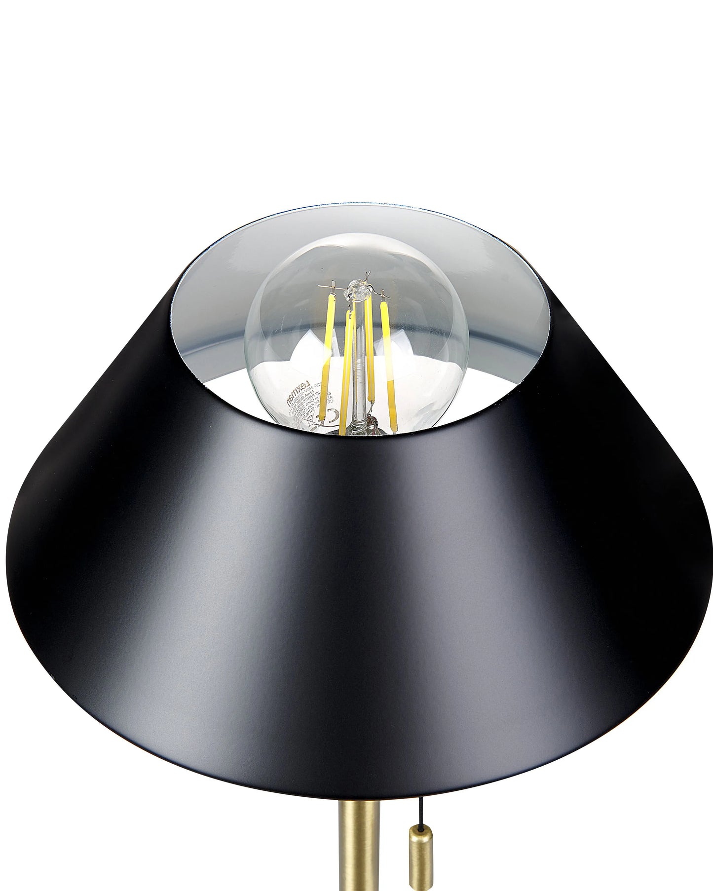  Table Lamp CAPARO Metal Black/ Gold