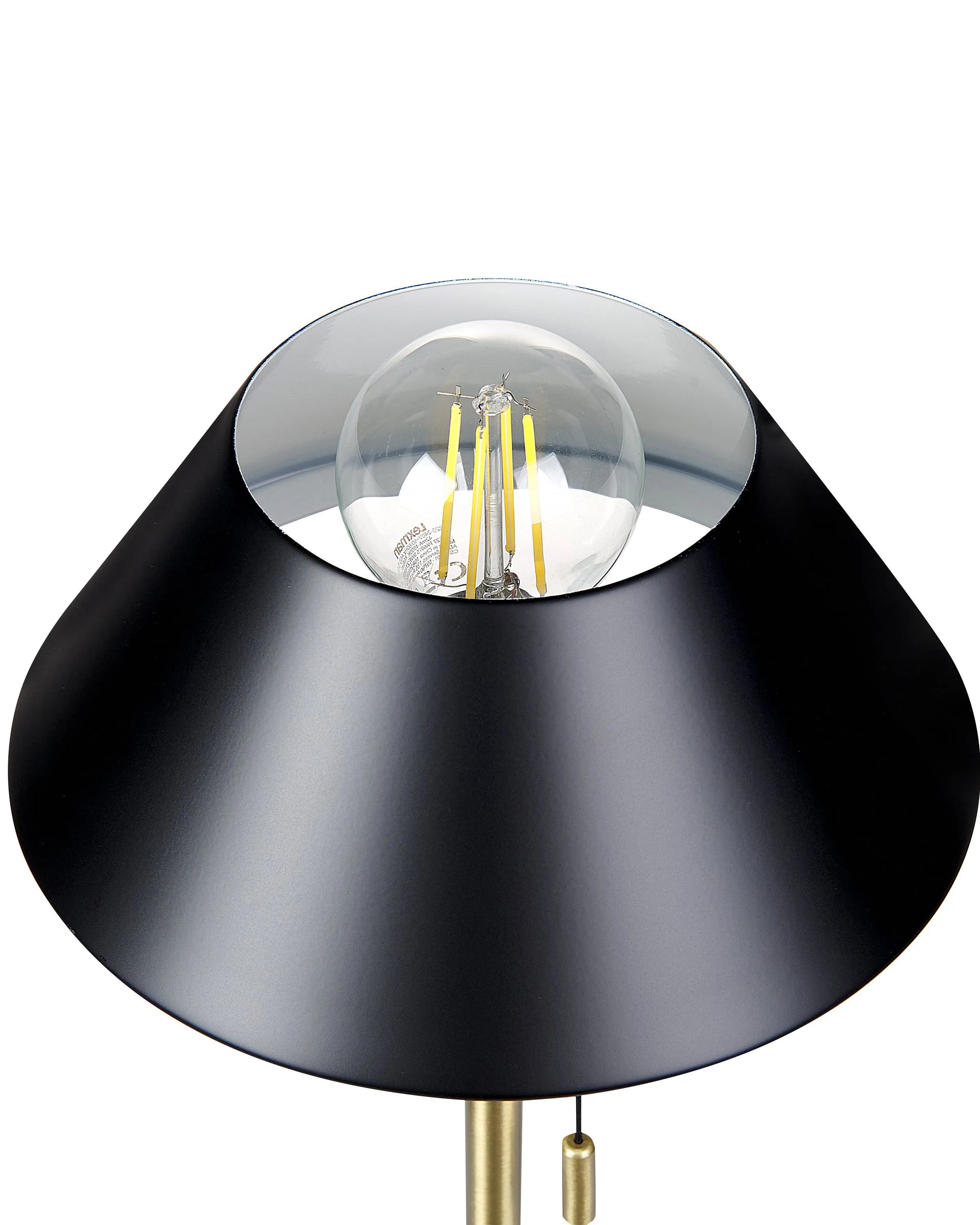  Table Lamp CAPARO Metal Black/ Gold