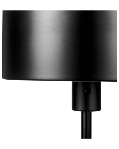  Table Lamp ARIPO With USB Port Metal Black