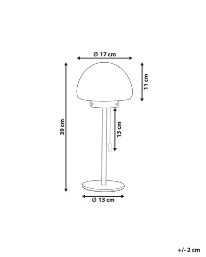  Table Lamp MORUGA Metal Pink