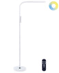  LED Floor Lamp ARIES With Dimmer Metal White