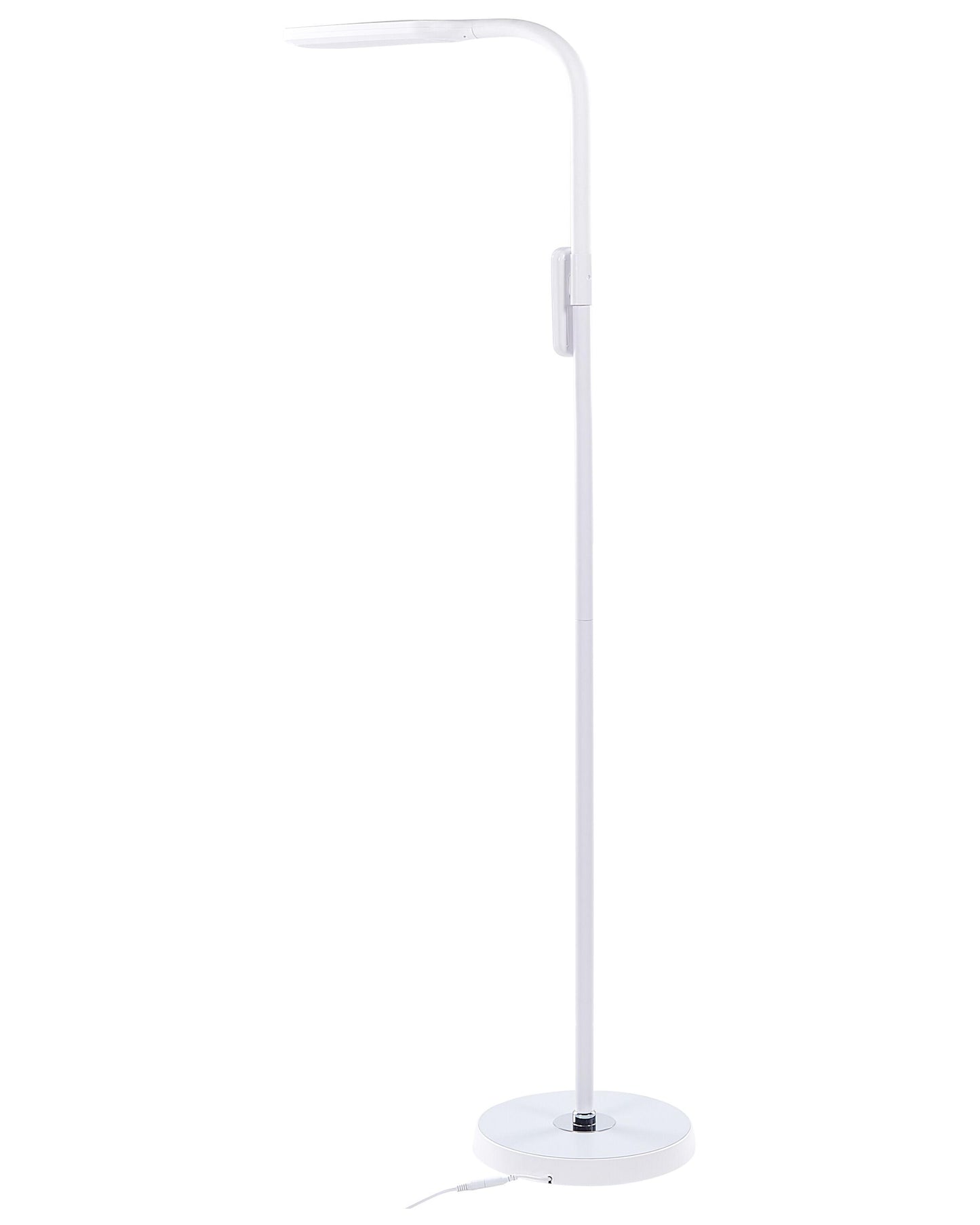  LED Floor Lamp ARIES With Dimmer Metal White