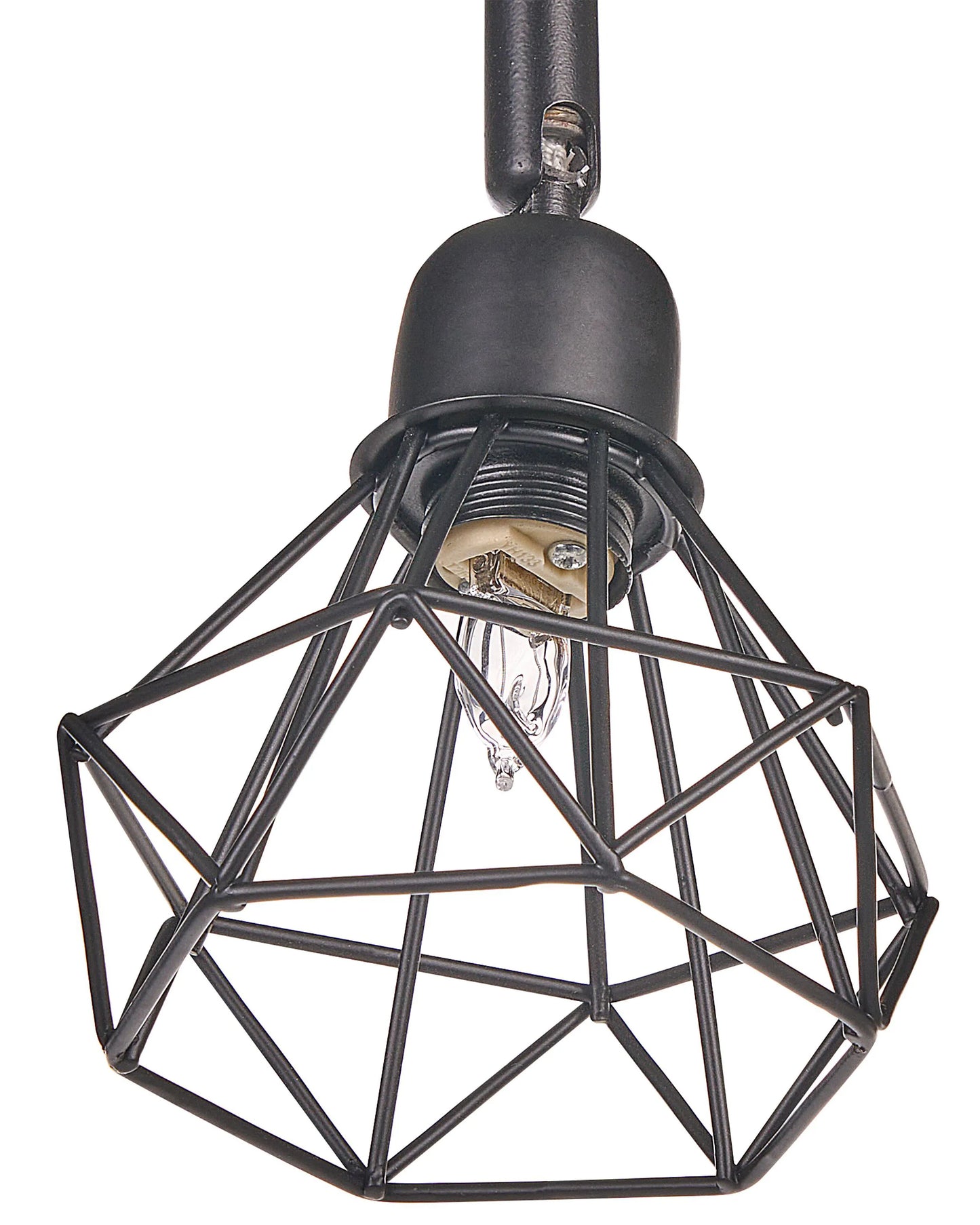  4 Light Spotlight ERMA Adjustable Metal Black
