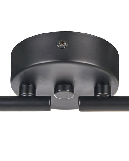  4 Light Spotlight ERMA Adjustable Metal Black