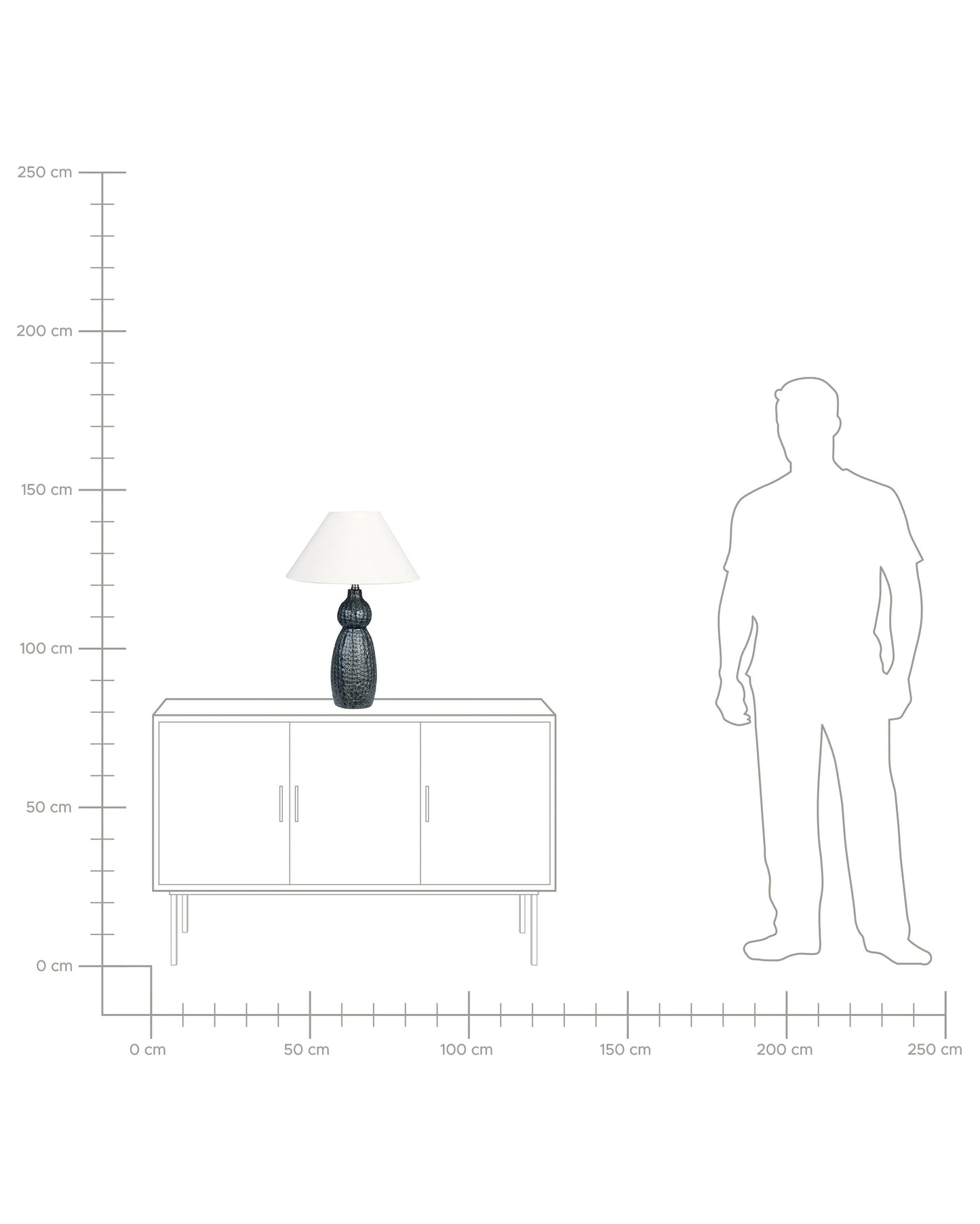  Table Lamp MATINA Ceramic White