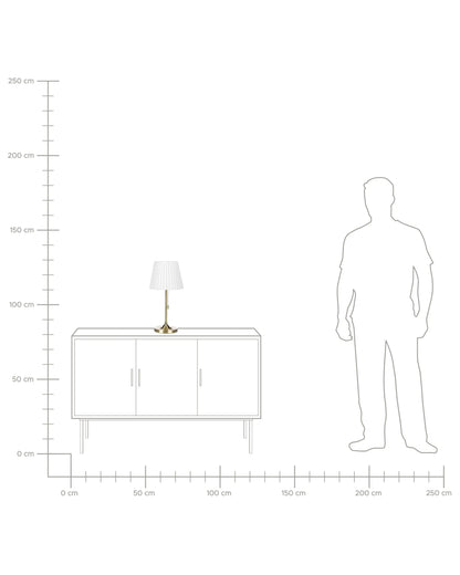  Table Lamp TORYSA Metal Gold