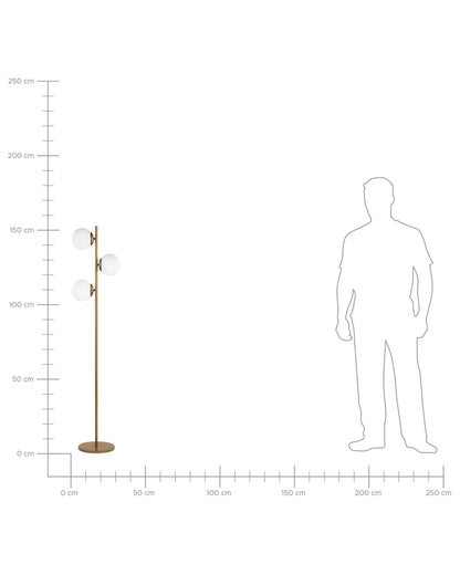  Floor Lamp WADI Metal Gold