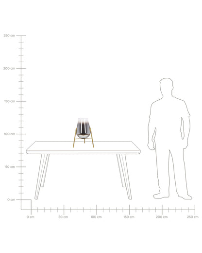  Table Lamp MENA Metal Gold