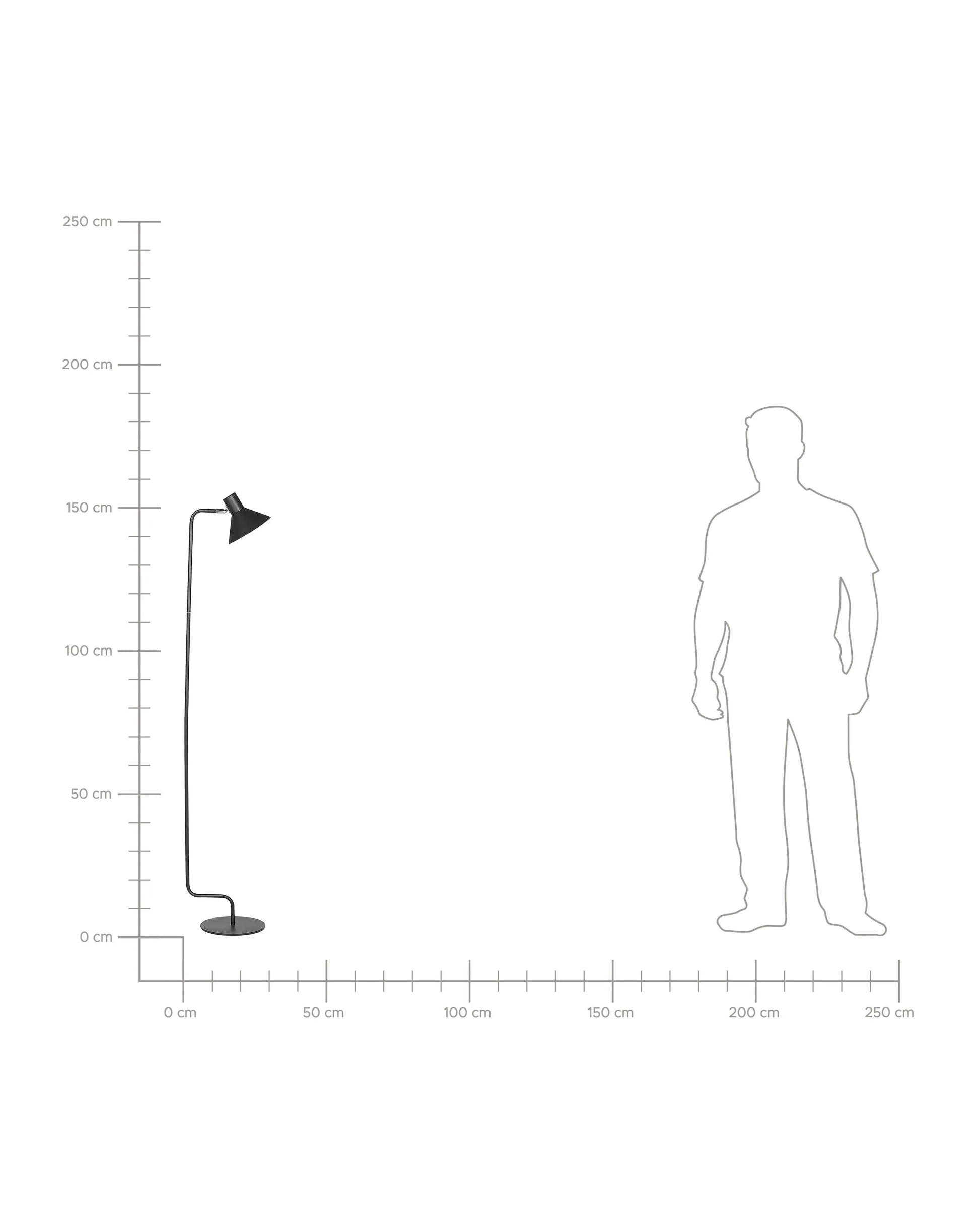  Floor Lamp RIMAVA Adjustable Metal Black