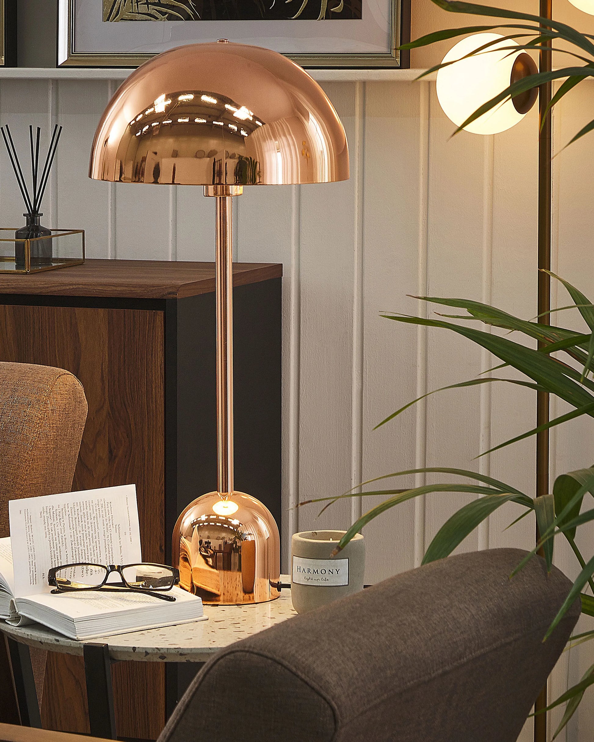  Table Lamp MACASIA Metal Copper
