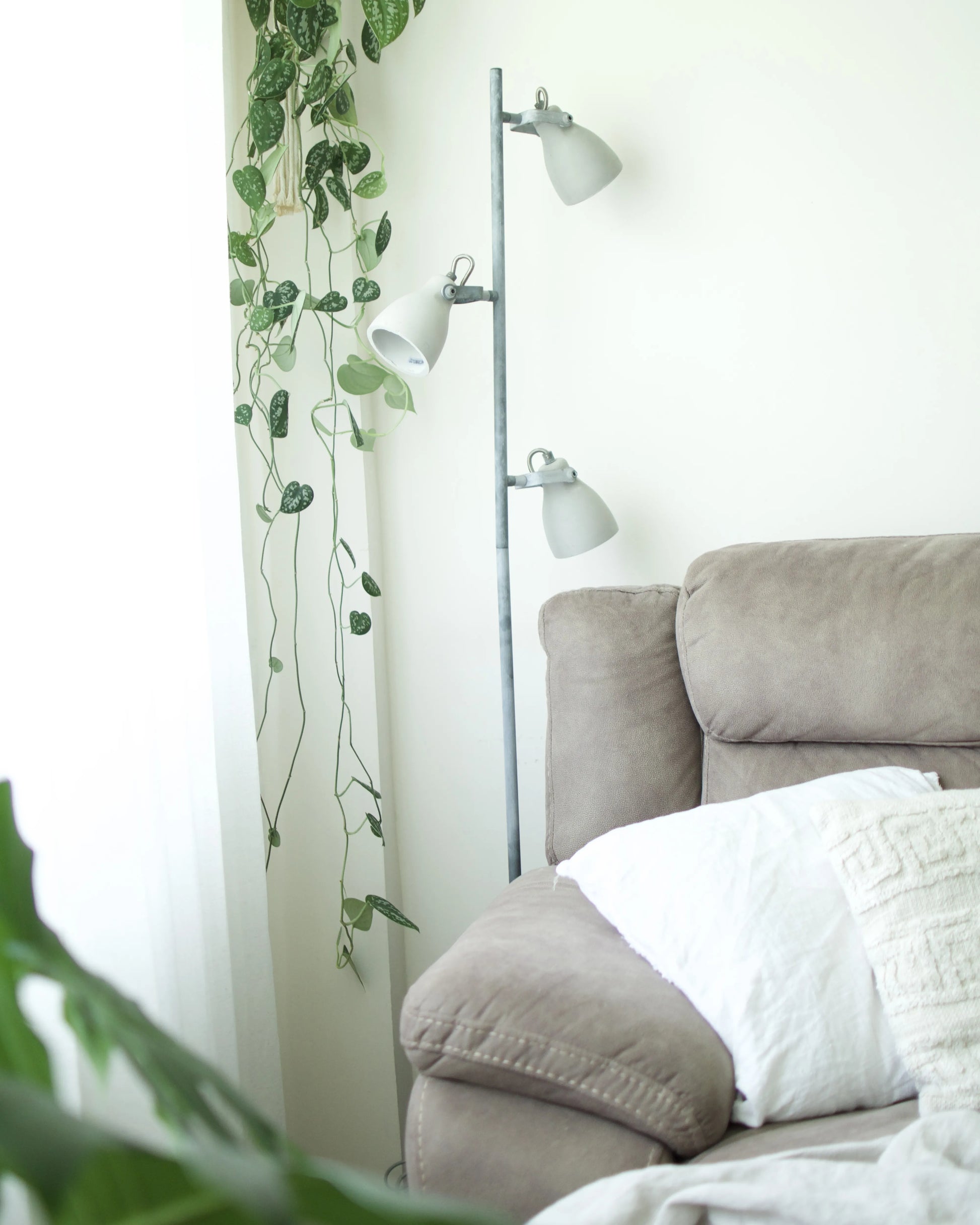  Floor Lamp MISTAGO Adjustable Concrete Grey
