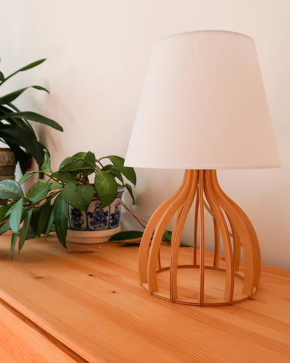  Table Lamp AGUEDA Brown/ White
