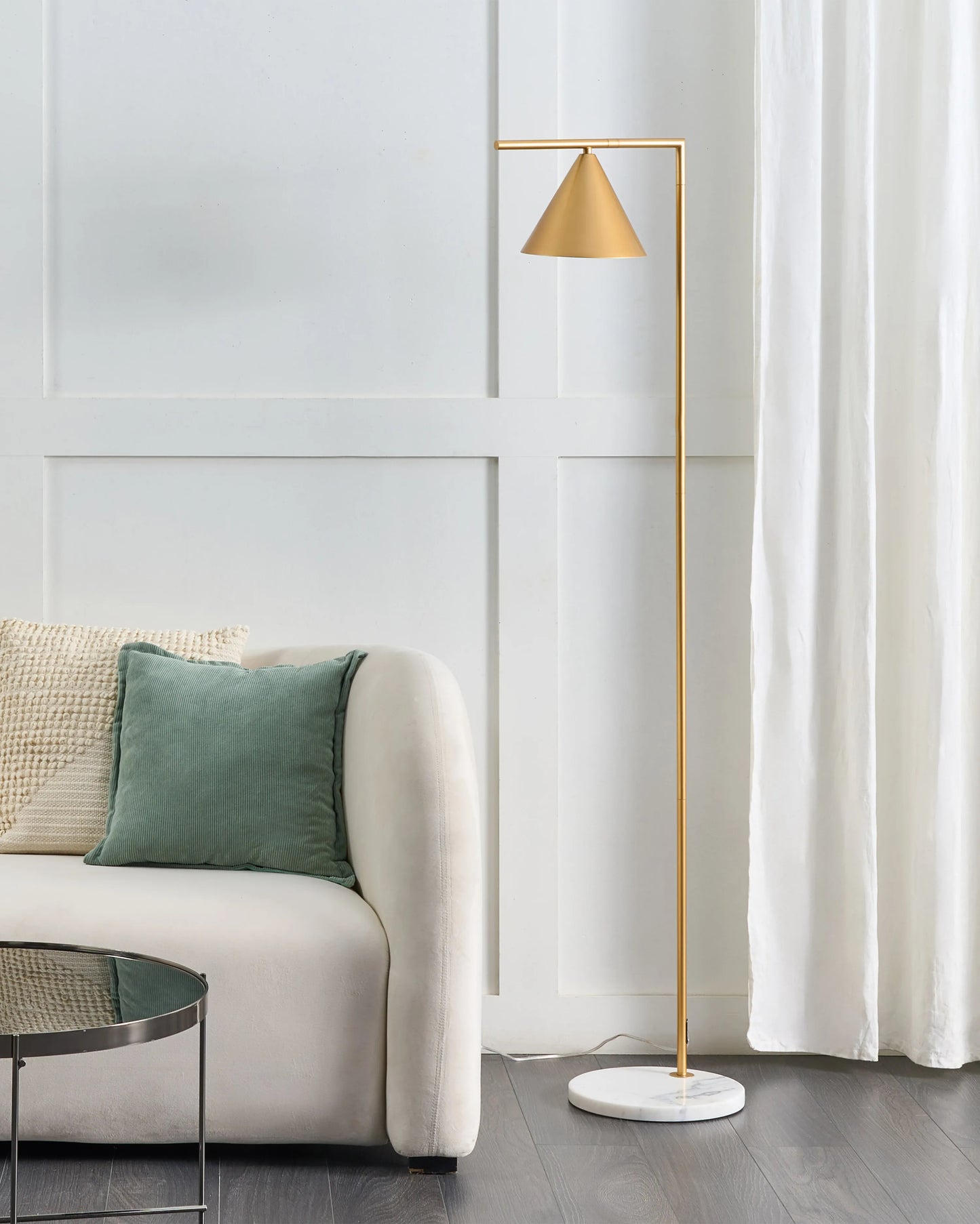  Floor Lamp MOCAL Metal Gold