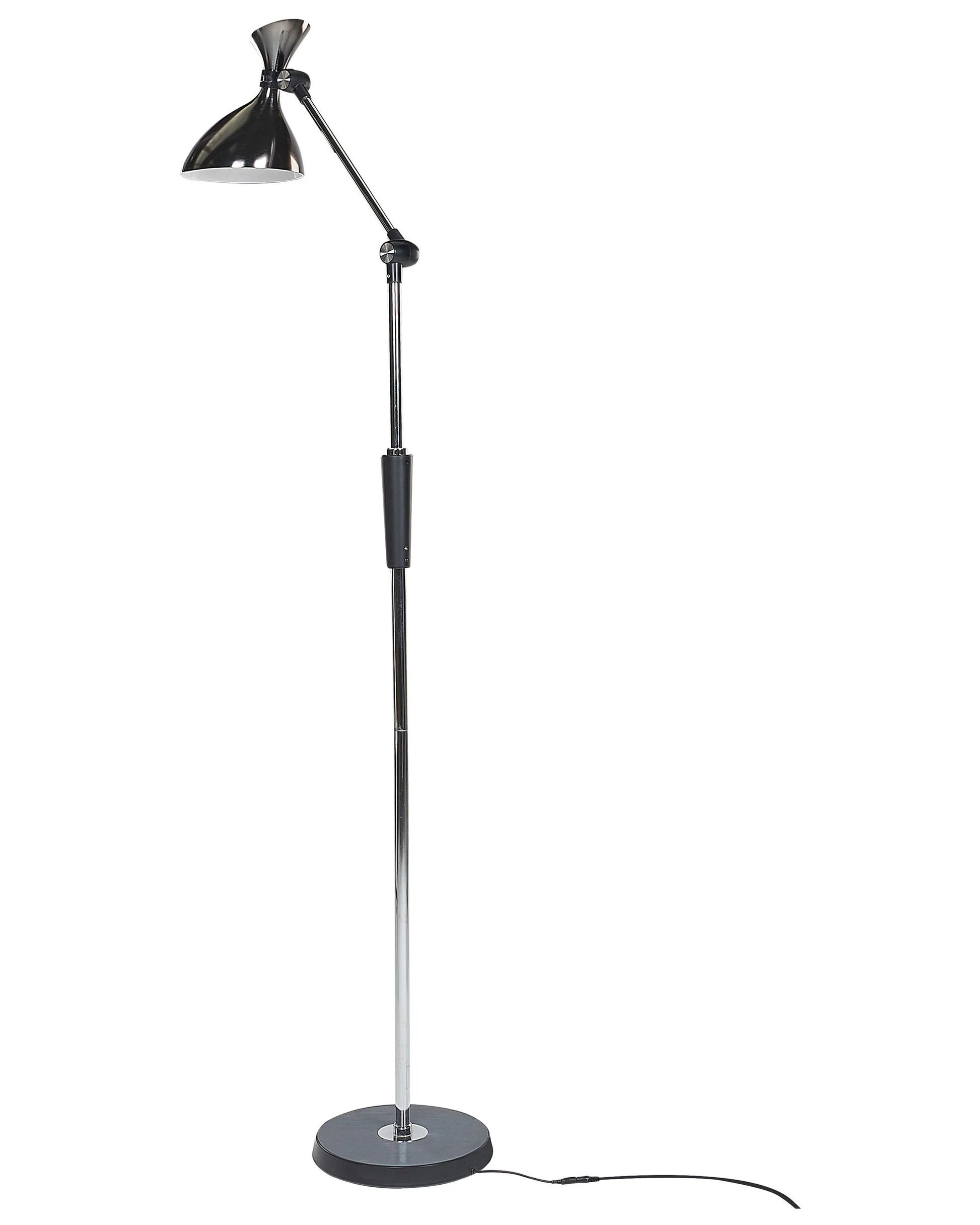  LED Floor Lamp ANDROMEDA With Dimmer Metal Silver