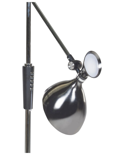  LED Floor Lamp ANDROMEDA With Dimmer Metal Silver