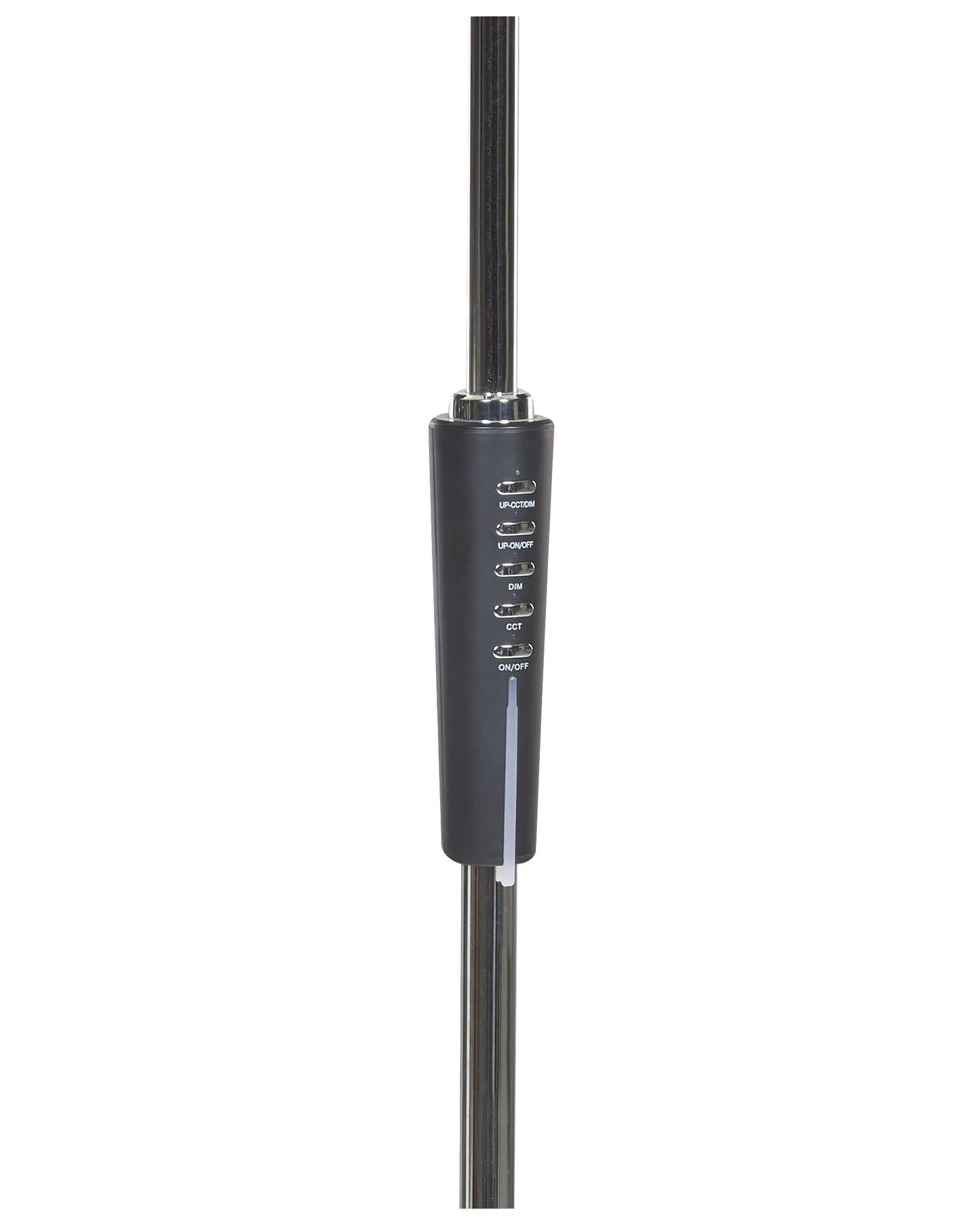 LED Floor Lamp ANDROMEDA With Dimmer Metal Silver