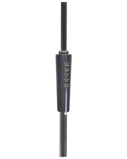  LED Floor Lamp ANDROMEDA With Dimmer Metal Silver