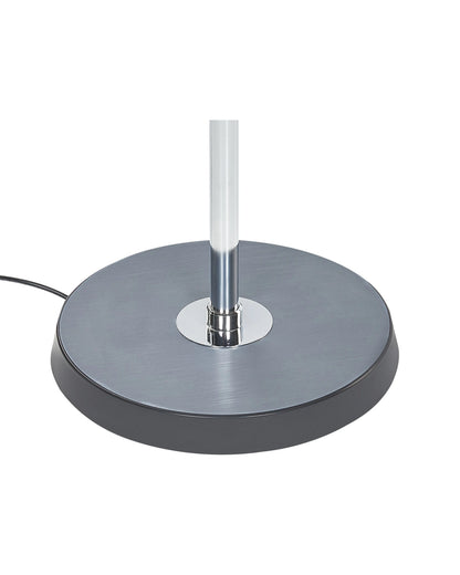  LED Floor Lamp ANDROMEDA With Dimmer Metal Silver