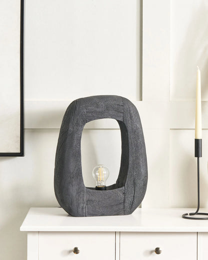  Table Lamp AJAY Mango Wood Black