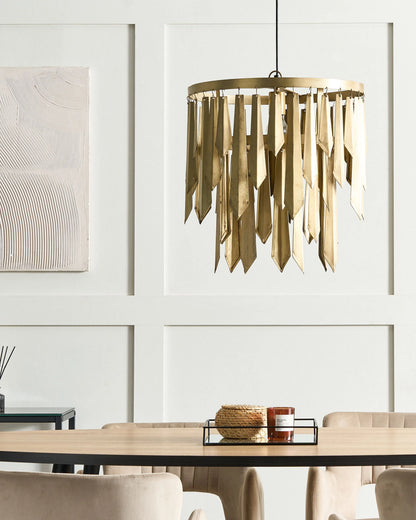  Chandelier CHAMBAL Metal Brass